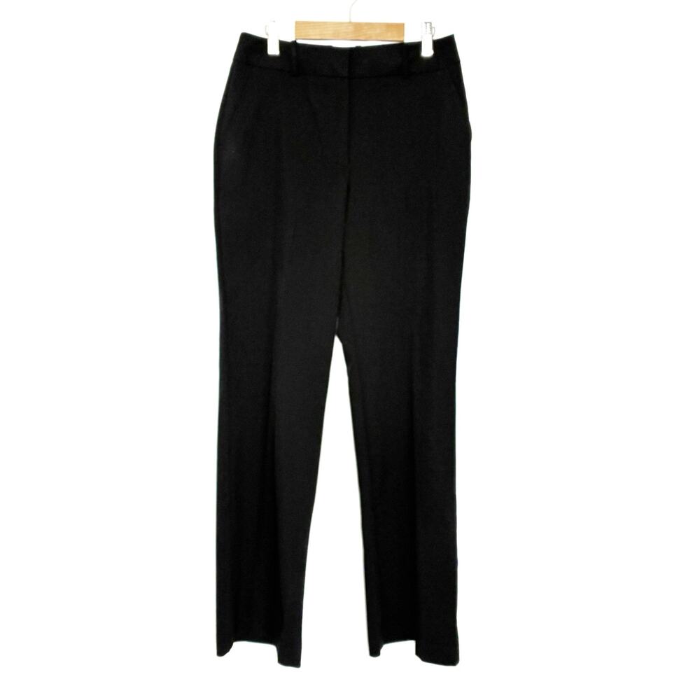 Worthington Curvy Trouser Black Dress Pants Polyester Blend NWOT Womens 2